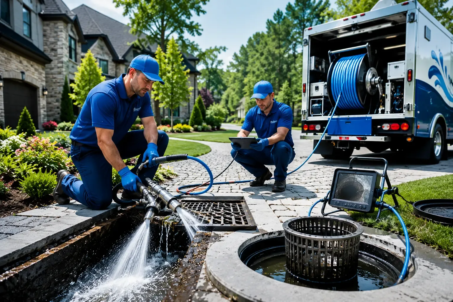 Local outdoor drain cleaning professionals in Port Hope, MI